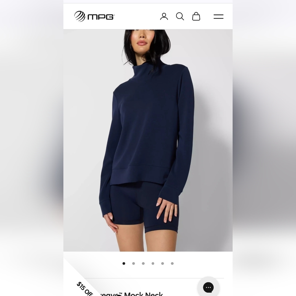 MPG MOCKNECK AND SWEATPANTS SET